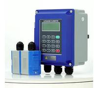 Misuratore Di Portata Industriale Ad Ultrasuoni Design Portatile E Parete Con Display LCD For Tubi DN15~DN6000mm Misurazione Non Invasiva Del Flusso Acqua/olio/acque Reflue -30~160℃(DN50~700mm)
