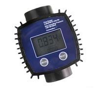 Misuratore di portata industriale della turbina con lo schermo digitale, pressione massima 145PSI, progettazione filettata inossidabile per l'inseguimento del volume liquido