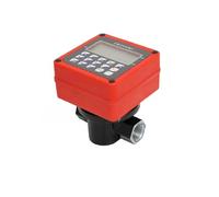 Misuratore di portata, Misuratore di portata a ingranaggi ovali for dosaggio, erogatore digitale di carburante, diesel e acqua, misuratore di portata elettronico 12V 24V 220V per acqua, gasolio, benzi