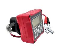 Misuratore di portata 'olio quantitativo preimpostato elettronico AC DC12v/24v a ingranaggi ovali for benzina(DC24V)