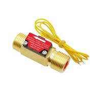 Misuratore di portata per liquidi, G1/2'' 4 Points Control Flowmeter Male Thread 1.5-30L/Min Liquid Flow Sensor for Water Oil per uso industriale