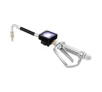 Misuratore di portata, Pistola di rifornimento quantitativa elettronica con 2 batterie, pompa di trasferimento dell'olio e valvola di controllo, misuratore digitale, 4 unità di misura per acqua, gasol