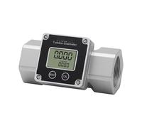 Misuratore di portata turbina Misuratore di portata turbina elettronico in acciaio inossidabile Flussimetro per liquidi digitali Misuratore di portata dell'acqua ad alta precisione (3-4 pollici SS304)