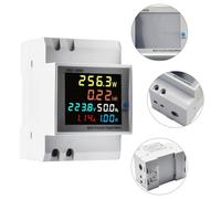 Misuratore di potenza AC 100A guida DIN. Misuratore di Potenza AC Luminosità Al