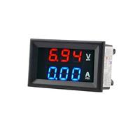 Misuratore di potenza Ampere di tensione Voltmetro Amperometro con linea di collegamento 3 cifre DC 100 V 10 A Accessori digitali