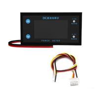 Misuratore di potenza CC di calibrazione regolabile con voltmetro a 4 cifre e amperometro elettronico, progettato per il monitoraggio di corrente, potenza e tempo nelle fabbriche (pacchetto A)