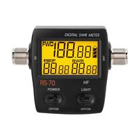 Misuratore di potenza con display digitale per VHF UHF, misuratore SWR, compatibile con radioamatori, connettore SO239, contatore di frequenza, bassa