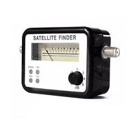 Misuratore di potenza del segnale cercatore satellitare LCD digitale portatile Sky Dish Freesat 950-2150MHz Decodificatore del ricevitore(White)