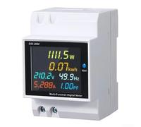 Misuratore di potenza digitale montato su rotaia AC 40 300V 100A con monitoraggio in tempo reale del consumo di elettricità domestica e capacità di ripristino dei dati