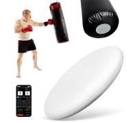 Misuratore Di Potenza Intelligente Per Sacco Da Boxe, Controllabile Tramite App, Analizzatore Di Pugni E Calci In Tempo Reale, Attrezzatura Portatile Per L'allenamento, Per Boxe(White)