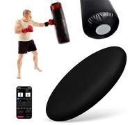 Misuratore Di Potenza Intelligente Per Sacco Da Boxe, Controllabile Tramite App, Analizzatore Di Pugni E Calci In Tempo Reale, Attrezzatura Portatile Per L'allenamento, Per Boxe(Nero)
