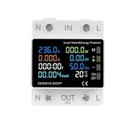 Misuratore di potenza intelligente Relè di protezione da sovratensione e sottotensione Interruttore automatico Misuratore di energia kWh Misuratore di temperatura Smart Life(NO WIFI Protector)