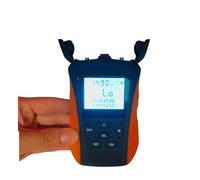 Misuratore Di Potenza Ottica 6In1 Tester Di Guasti Visivi A Luce Rossa Macchina All-in-one Tester For Cavi Di Rete FTTH RJ45 Luce Rossa Ricaricabile(SGS101 5KM)