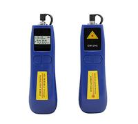 Misuratore di potenza ottica, Set di penna leggera del misuratore di potenza ottica 1 0mw. Test di combinazione del misuratore della luce della penna a luce rossa 10 chilometri,Accurato