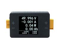 Misuratore di potenza per batteria Lipo 8-150V 25A Amperemetro bidirezionale con per interfaccia Xt60 Display LCD da 1,5 pollici Ah/Wh Test di capacità per drone RC e uso di veicoli elettrici