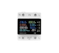 Misuratore di potenza Relè di protezione da sovratensione e sottotensione Interruttore automatico Interruttore di energia kWh Misuratore di temperatura(WIFI Meter Protector)