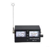 Misuratore di potenza, SW-114 SWR/RF/Misuratore di forza sul campo, tester di potenza relativa a 3 funzioni per sintonizzazione dell'antenna radio del prosciutto