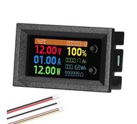Misuratore di potenza, voltmetro, amperometro, DC 4-30V, LED digitale, misuratore di potenza, wattmetro, strumento di misura multifunzione 9 in 1(10A)