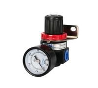Misuratore di Pressione AR2000 G1/4'' AR2000-02 Mini controllo pneumatico di scarico a pressione 'aria, unità trattamento del regolatore compressore Raccordo for manometro a valvola(AR2000)