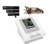 Misuratore Di Pressione Arteriosa Per Cani E Gatti, Bracciale Digitale Per Monitor Della Pressione Arteriosa Veterinaria, Sfigmomanometro Elettronico a 3 Modalità E 3 Polsini