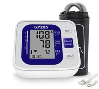 Misuratore di pressione automatico e rilevatore aritmia. Batteria ed USB.