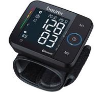 Beurer BC 54 misuratore di pressione da polso con tecnologia di gonfiaggio, indicatore di rischio colorato, rilevamento aritmie, polso 13,5-21,5 cm, con app, trasferimento dati su Apple Health Manager
