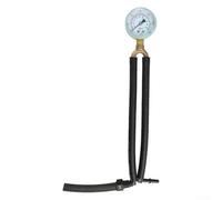 Misuratore di pressione del carburante per sistemi di alimentazione auto 0 150 PSI con connessione rapida e doppia unità di lettura sul quadrante meccanico