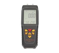 Misuratore di pressione differenziale, misuratore di sensore digitale, misuratore manuale intelligente per aria e gas con retroilluminazione a LED