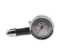 Misuratore di pressione pneumatici, manometro per pneumatici, 7,5 bar, tester di pressione degli pneumatici, 0-100 psi, per auto, bicicletta e moto