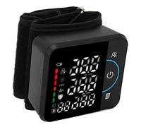 Misuratore di Pressione Sanguigna da Polso - Display Digitale a LED Misuratore di Pressione Sanguigna da Polso - Monitor Automatico Ricaricabile della Pressione Arteriosa