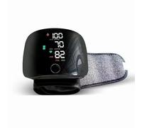 Misuratore di Pressione Sanguigna da Polso, Monitor Portatile Elettrico della Pressione Sanguigna, Metro Digitale della Pressione Sanguigna con LCD Retroilluminato, Memoria, Tasca per Memoria