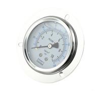 Misuratore di pressione sismica per olio, diametro 60 mm, in acciaio inox e rame, strumento di misurazione industriale (0-10 kg)