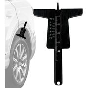 Misuratore di profondità del battistrada - Strumento di misurazione automobilistica, indicatore di usura dei pneumatici affidabile | Controllo a fili veicoli multi -veicolo, dispositivo di ispezione d
