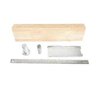 Misuratore di Profondità della Texture del Pavimento in Alluminio, Valutazione della Quantità di Levigatura Manuale