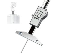 Misuratore di profondità digitale 0-100 mm, indicatore elettronico di profondità per barre sottili con display LCD per il controllo dellaltezza di saldatura e dello spessore del cordone di raccordo.