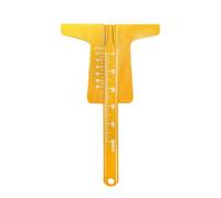 Misuratore di profondità professionale della filettatura degli pneumatici per la valutazione dei battistrada su vari veicoli, tra cui auto e biciclette, misuratore di profondità professionale