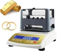 Misuratore di purezza del valore K dell'oro analizzatore elettronico digitale di metalli preziosi misuratore di contenuto di densità dell'oro for test di gioielleria(600K)