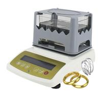 Misuratore di purezza dell'oro, misuratore elettronico con display LCD per l'autenticità dei metalli preziosi, misurazione del valore e della densità dell'oro K, compatto e facile da usare