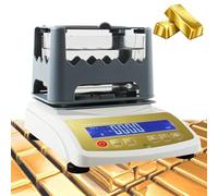 Misuratore di purezza oros, misuratore di densità argento, misuratore elettronico digitale oro, densimetro for metalli preziosi, rilevatore di carati, che offre risultati accurati(120k)