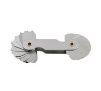 Misuratore di raggio in acciaio inossidabile Modello di raggio R-Gauge R1-6.5 R7-14.5 R15-25 Piastra di misura del raggio Calibro di raccordo(R7-14.5)