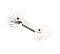 Misuratore di raggio in acciaio inossidabile Strumento di misura for calibro di raggio 0,3-7 mm Calibro R R7,5-15 mm/R15,5-25 mm/R25-50 mm Strumento di misura del raggio Righello(R0.3-1.5mm)