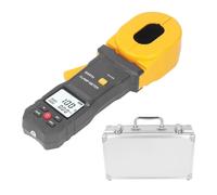 Misuratore Di Resistenza Di Terra A Pinza Digitale LCD Con Spegnimento Automatico E Tester Di Terra Rilevamento Rapido Letture Precise