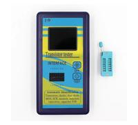 Misuratore di resistenza digitale M328 Multi-F Transistor Tester 128 * 160 Schermo A Colori Display Grafico Diodo Resistenza Induttanza Capacità MOSFET ESR LCR Meter(Blauw)