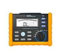 Misuratore di Resistenza, MS5205 Misuratore di resistenza di isolamento digitale 0,01-100G ohm 250V-2500V Tester Megohm analogico