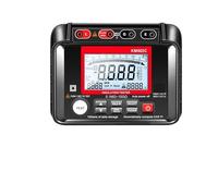 Misuratore di Resistenza, Tester di isolamento digitale KM502C, megaohmmetro da 10 GΩ con memorizzazione 100 dati e retroilluminazione