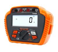 Misuratore di Resistenza, Tester di resistenza di isolamento T6125 Megaohmmetro digitale ad alta precisione 500V 2500V Misuratore di resistenza portatile intelligente(T6125)