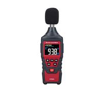 Misuratore di rumore digitale del livello sonoro Rilevatore di decibel Tester audio Display LCD a colori Strumenti di misurazione del rumore del suono diagnostico della metropolitana