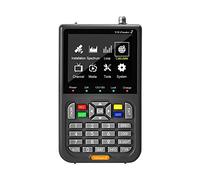 Misuratore di segnale satellitare digitale aggiornato TV DVB-S/S2/S2X Ricevitore Sat Detector 4000mAh Rilevatore grande capacità, Localizzatore satellitare