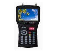 Misuratore di segnale satellitare digitale, PT-255G+ Plus Kpt-255G Plus Finder Test HD Telecamera CCTV Pulsante retroilluminazione LCD Test segnale DVB-S/S2 da 4,3 pollici per regolare l'antenna parab