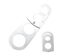 Misuratore di spaghetti in acciaio inossidabile,Misuratore di spaghetti | Strumento di misurazione per spaghetti e pasta da cucina | Gadget di controllo delle porzioni Misurazione accurata Strumento